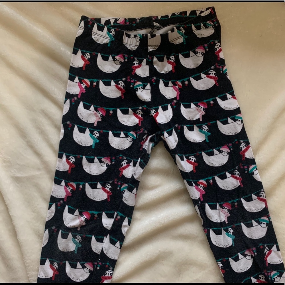 CHILDRENS SLOTH LEGGINGS
